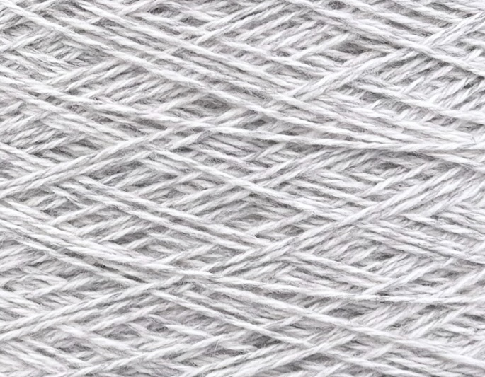 Papi Fabio Art. Silte col. Gris perle Mélange – 100 % Laine Mérinos Ultrafine Supergeelong Nm. 3/15